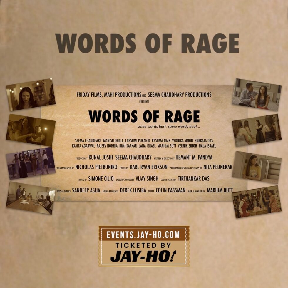 Premiere: Words of Rage (Short Film)