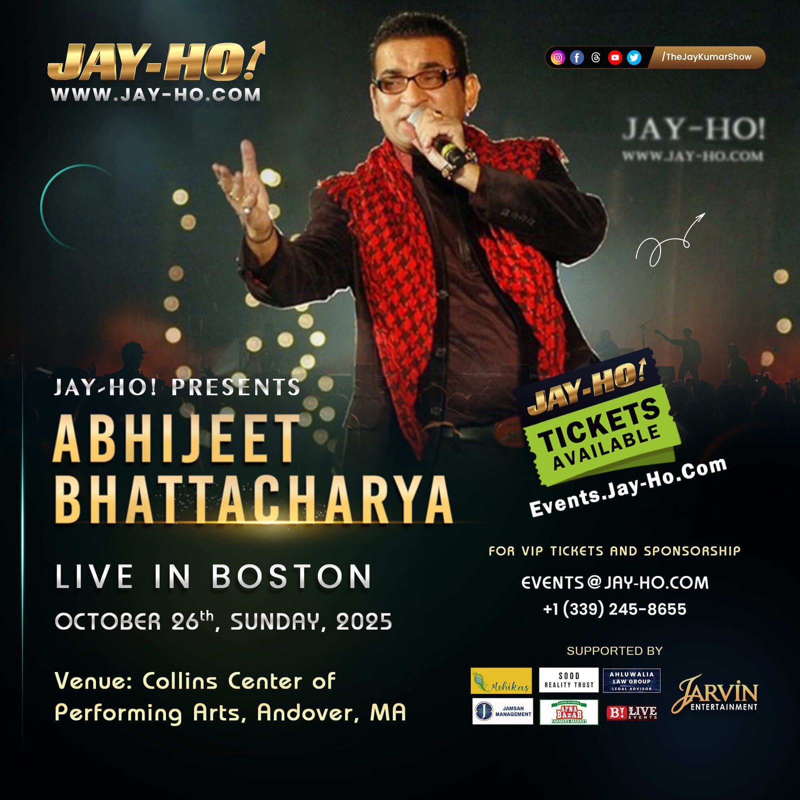 Abhijeet Bhattacharya live in Boston