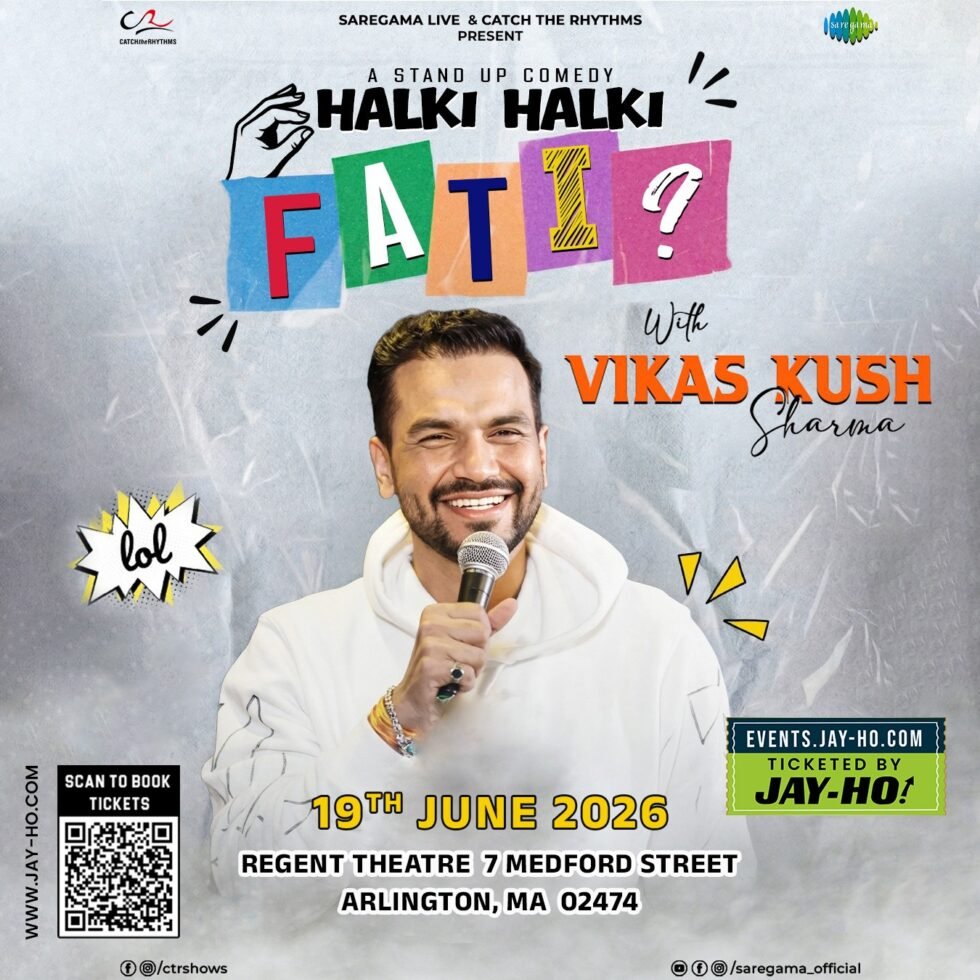 Halki Halki Fati? – Stand-Up Comedy by Vikas Kush Sharma | Boston 2026