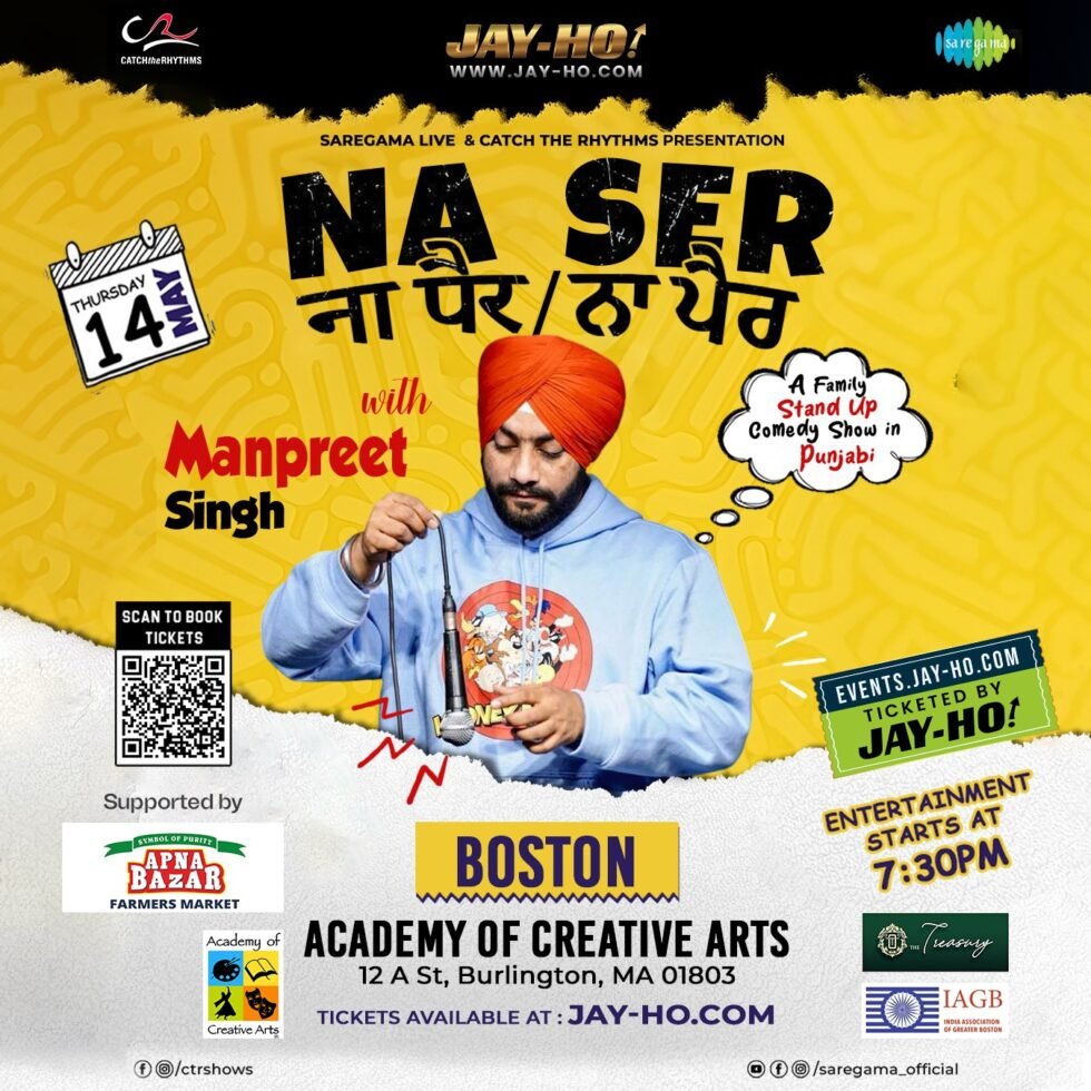Punjabi Stand-Up Comedy by Manpreet Singh | Boston 2026 | Na Ser Na Pair